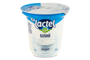 Йогурт 3% Белый Lactel ст 230г