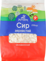 Творог 9% зернистый Хуторок м/у 330г