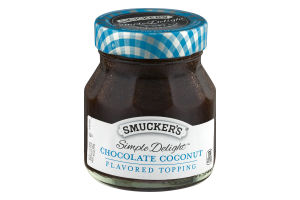 Smucker's Simple Delight Chocolate Coconut Flavored Topping