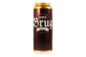 Пиво спеціальне 0.5л 6% темне Brune Elegant Keten Brug з/б
