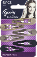 Goody Classics Snap Clips - 6 CT
