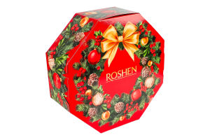 Набор подарочный Рождественский венок Roshen к/у 599г