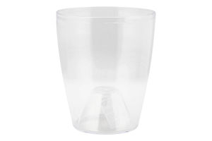 Горщик д/орхідей прозорий 12*14см Алеана