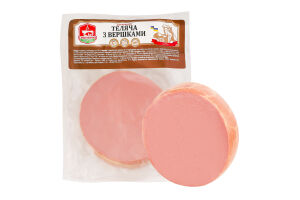 Колбаса вареная Телячая со сливками Смаковинка в/с кг