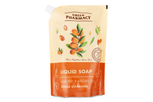 Мило рідке Мигдаль та арганова олія 460мл д/п Грін Фармесі
