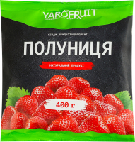 Полуниця швидкозаморожена Yarofruit м/у 400г