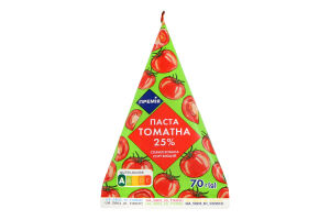 Томатна паста 25% 70 гр тетрапак