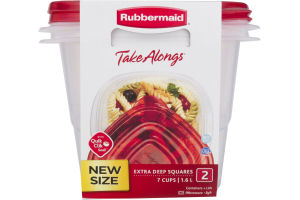 Rubbermaid Tupperwear Take Alongs - 2 CT
