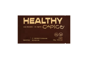 Шоколад с карамелизированным фундуком Healthy Choice м/у 25г