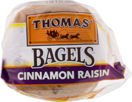 Thomas' Bagels Cinnamon Raisin Pre-Sliced - 6 CT