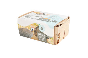 Яйця цесарки харчові Шаничі к/у 6шт