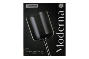 Келих д/червоного вина Moderna 450мл 4шт Maison Forine