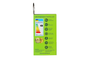 Лампа світлодіодна 12W E27 3000K Ecological Eurolamp 1шт