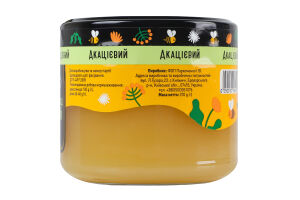 Мед натуральный цветочный полифлорный акациевый Лавка традицій в/с с/б 370г