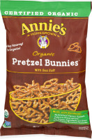 Annie's Homegrown Organic Pretzel Bunnies With Sea Salt