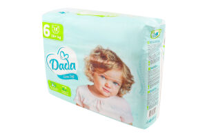 Підгузки Екстра Софт 6 16+кг 38шт ДаДа
