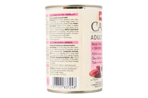 Корм д/котів з індичкою яловичиною та креветками 400г ж/б Карні