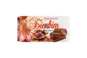 Бисквит Фирменный Коктейль шоколадный Бісквіт Шоколад м/у 330г