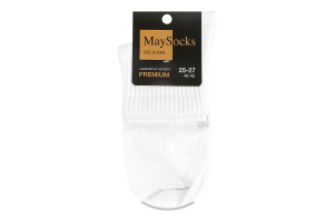 Шкарпетки чоловічі MaySocks Premium №Ч-121102-25 25-27 в асорт