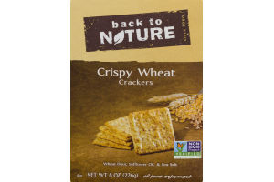 Back to Nature Crispy Wheat Crackers