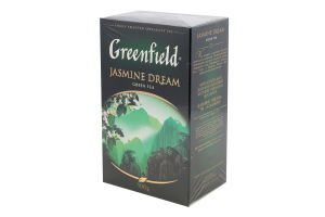 Чай зелений листовий Jasmin Dream Greenfield к/у 100г