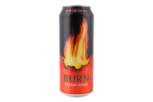 Напій енергетичний безалкогольний сильногазований Original Burn з/б 500мл