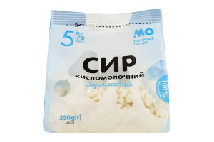 Творог 5% зернистый Молочний острів м/у 350г