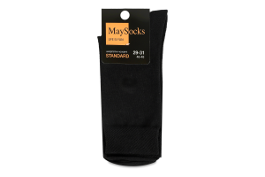 Шкарпетки чоловічі MaySocks Standard №Ч-110203-29 29-31