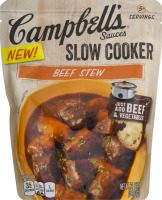 Campbell's Sauces Slow Cooker Beef Stew