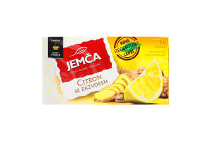 Чай фруктовый Jemca Лимон с имбирем