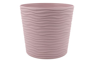 Горщик д/квітів Фьюжн 1,6л фрезія з вставкою низький d16*14,5см арт115087 Алеана