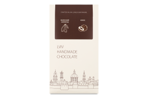 Шоколад молочный с кокосовой начинкой Lviv handmade chocolate к/у 74г