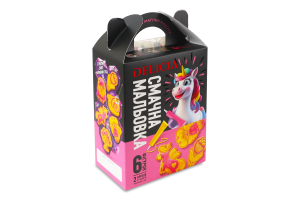 Печиво цукрове Чарівний сад Смачна мальовка Delicia к/у 175г