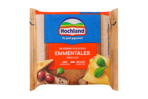 Сыр плавленый 40% ломтики с Эмменталером Hochland м/у 130г