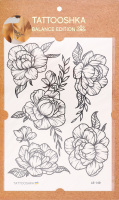 Тату Tattooshka Піони українські