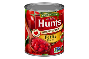Hunt's No Salt Added Petite Diced