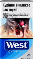 Сигареты с фильтром West Blue Up 20шт