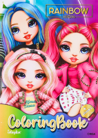 Розмальовка Ideyka The creative Rainbow зі стікер