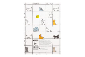 Щоденник шкільний Kids Line Cats В5 тверда обкладинка-сендвіч 48аркушів ZiBi