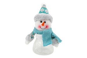 Банка д/цукерок новорічний дизайн 23см в асортименті