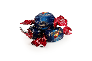 Цукерки глазуровані кондитерською глазур'ю Метеорит арахісово-медовий Amanti м/у 0.4кг