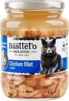 Корм д/котів шматочки філе курки в желе 360г твіст/б Басттет"о