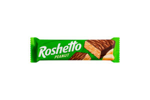 Вафли глазированные Peanut Roshetto Roshen м/у 34г