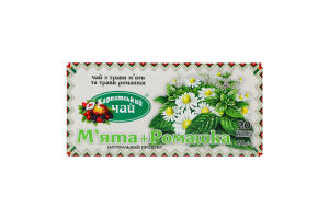 Чай Мята + Ромашка Карпатський чай к/у 20шт