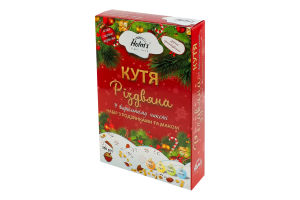 Набір з родзинками та маком у варильному пакеті Кутя Різдвяна Holm's к/у 350г