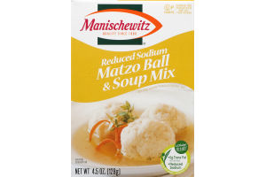 Manischewitz Matzo Ball Soup Mix Reduced Sodium