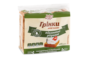 Гренки Пикантные Dobra grinka м/у 135г