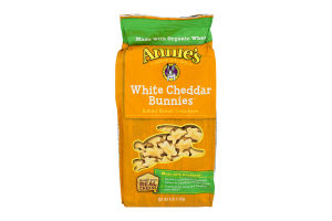 Annie's Homegrown White Cheddar Bunnies Baked Snack Crackers