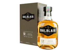 Виски 0.7л 46% односолодовый 12 лет Balblair к/у