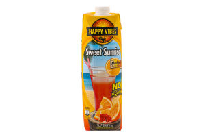 Напій безалкогольний Sweet Sunrise негазований 1л т/п Happy Vibes